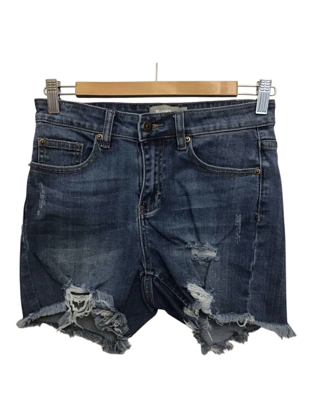 Bench distressed jeans shorts ripped